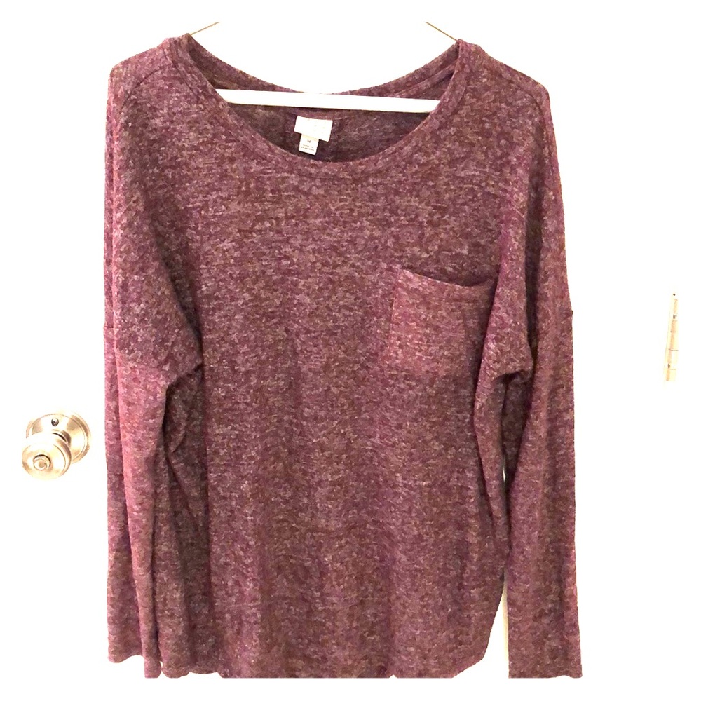 A New Day Berry Tunic in M